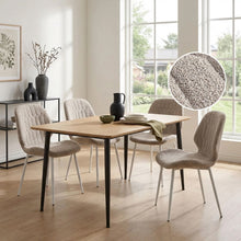 Load image into Gallery viewer, 23907-river-fabric-dining-chair-set-of-4-grey-2604011