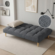 Load image into Gallery viewer, Barton 3 Seater Sofa Bed - Dark Grey