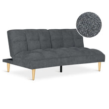 Load image into Gallery viewer, Barton 3 Seater Sofa Bed - Dark Grey