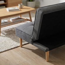 Load image into Gallery viewer, Barton 3 Seater Sofa Bed - Dark Grey