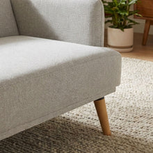 Load image into Gallery viewer, Silverton 3 Seater Sofa Bed - Light Grey