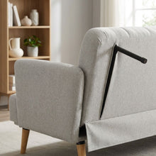 Load image into Gallery viewer, Silverton 3 Seater Sofa Bed - Light Grey