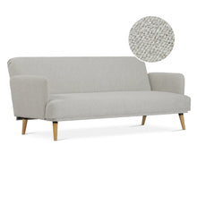 Load image into Gallery viewer, Silverton 3 Seater Sofa Bed - Light Grey