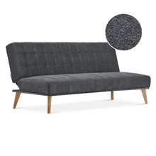 Load image into Gallery viewer, Homer 3 Seater Sofa Bed - Dark Grey