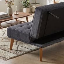 Load image into Gallery viewer, Homer 3 Seater Sofa Bed - Dark Grey