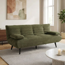 Load image into Gallery viewer, 23787-fowey-3-seater-sofa-bed-green-2604024