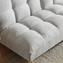 Load image into Gallery viewer, Barton 3 Seater Sofa Bed - Light Grey