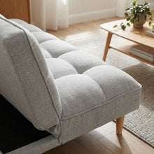 Load image into Gallery viewer, Barton 3 Seater Sofa Bed - Light Grey