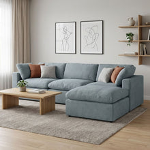Load image into Gallery viewer, 23802-bishopston-duck-feather-filled-modular-sofa-grey-2604033