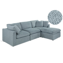 Load image into Gallery viewer, 23802-bishopston-duck-feather-filled-modular-sofa-grey-2604037