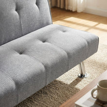 Load image into Gallery viewer, Arleth 3 Seater Sofa Bed - Light Grey