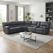 Load image into Gallery viewer, 23025-kingston-electric-recliner-corner-sofa-grey-2604065