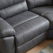 Load image into Gallery viewer, 23025-kingston-electric-recliner-corner-sofa-grey-2604068