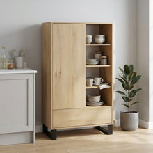 Load image into Gallery viewer, 22108-frohna-bookshelf-cabinet-with-drawer-oak-2604063