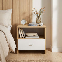Load image into Gallery viewer, 22095-makalu-wooden-bedside-table-nightstand-oak-2604065