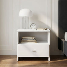 Load image into Gallery viewer, 22101-makalu-wooden-bedside-table-with-1-drawer-white-2604067