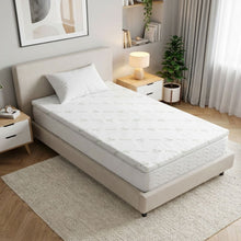 Load image into Gallery viewer, Zonelux 5 Zone Gel Memory Foam Mattress Topper - King Single