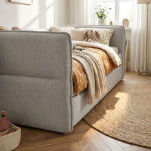 Load image into Gallery viewer, Joyce Single Trundle Bed Frame - Pearl