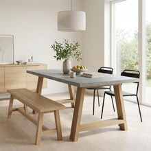Load image into Gallery viewer, 22337-tommie-1-8m-rectangular-dining-table-cement-oak-2604062
