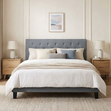 Load image into Gallery viewer, Blane Queen Bed Frame - Grey
