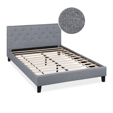 Load image into Gallery viewer, Blane Double Bed Frame - Grey