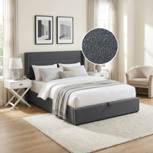 Load image into Gallery viewer, Oasis Queen Gas Lift Bed Frame - Dark Grey