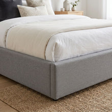 Load image into Gallery viewer, Kano Queen Gas Lift Bed Frame - Grey
