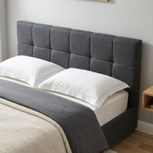Load image into Gallery viewer, Elizabeth Queen Gas Lift Bed Frame - Dark Grey