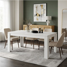 Load image into Gallery viewer, Azar Dining Table Rectangle 180 x 90cm - White