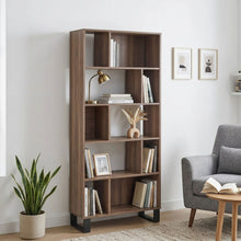 Load image into Gallery viewer, Frohna Bookshelf Display Shelf - Walnut