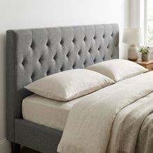 Load image into Gallery viewer, 22229-blane-king-bed-frame-dark-grey-2604095