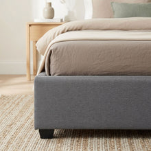 Load image into Gallery viewer, Bromo Fabric Slat Bed Frame - King