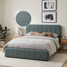 Load image into Gallery viewer, Veloria Queen Gas Lift Bed Frame - Green