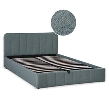 Load image into Gallery viewer, Veloria Queen Gas Lift Bed Frame - Green