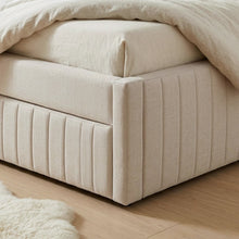 Load image into Gallery viewer, Tasman Queen with Single Trundle Bed Frame - Oat
