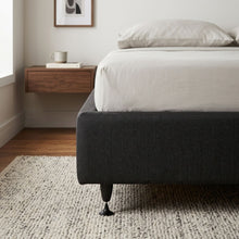 Load image into Gallery viewer, Vinson Fabric Double Bed Base - Black