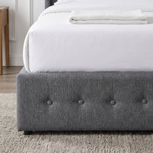 Load image into Gallery viewer, Sereno Queen Gas Lift Bed Frame - Heather Grey
