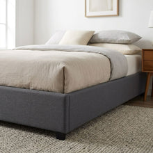 Load image into Gallery viewer, Bromo Fabric Slat Bed Frame - Queen