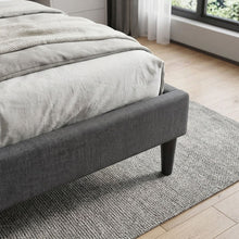 Load image into Gallery viewer, Careys Queen Bed Frame - Dark Grey