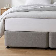 Load image into Gallery viewer, Vinson Fabric King Split Bed Base - Grey