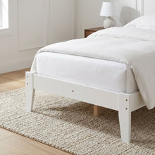 Load image into Gallery viewer, 21475-meri-king-single-wooden-bed-frame-white-2604111