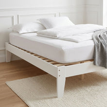 Load image into Gallery viewer, 21475-meri-king-single-wooden-bed-frame-white-2604112