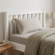 Load image into Gallery viewer, Baker King Single Wooden Bed Frame - White