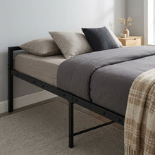 Load image into Gallery viewer, Isla King Single Metal Bed Frame - Black