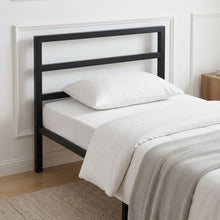 Load image into Gallery viewer, 23650-dowe-single-metal-bed-frame-black-2604131