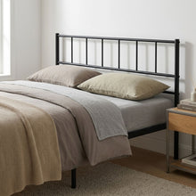 Load image into Gallery viewer, 23015-keira-double-metal-bed-frame-black-2604131