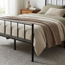 Load image into Gallery viewer, 23015-keira-double-metal-bed-frame-black-2604132