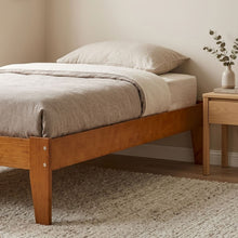 Load image into Gallery viewer, Meri Single Wooden Bed Frame - Oak