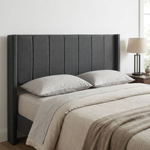 Load image into Gallery viewer, Linden Double Bed Frame - Dark Grey