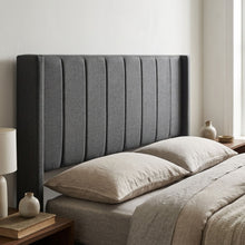 Load image into Gallery viewer, Linden Queen Bed Frame - Dark Grey